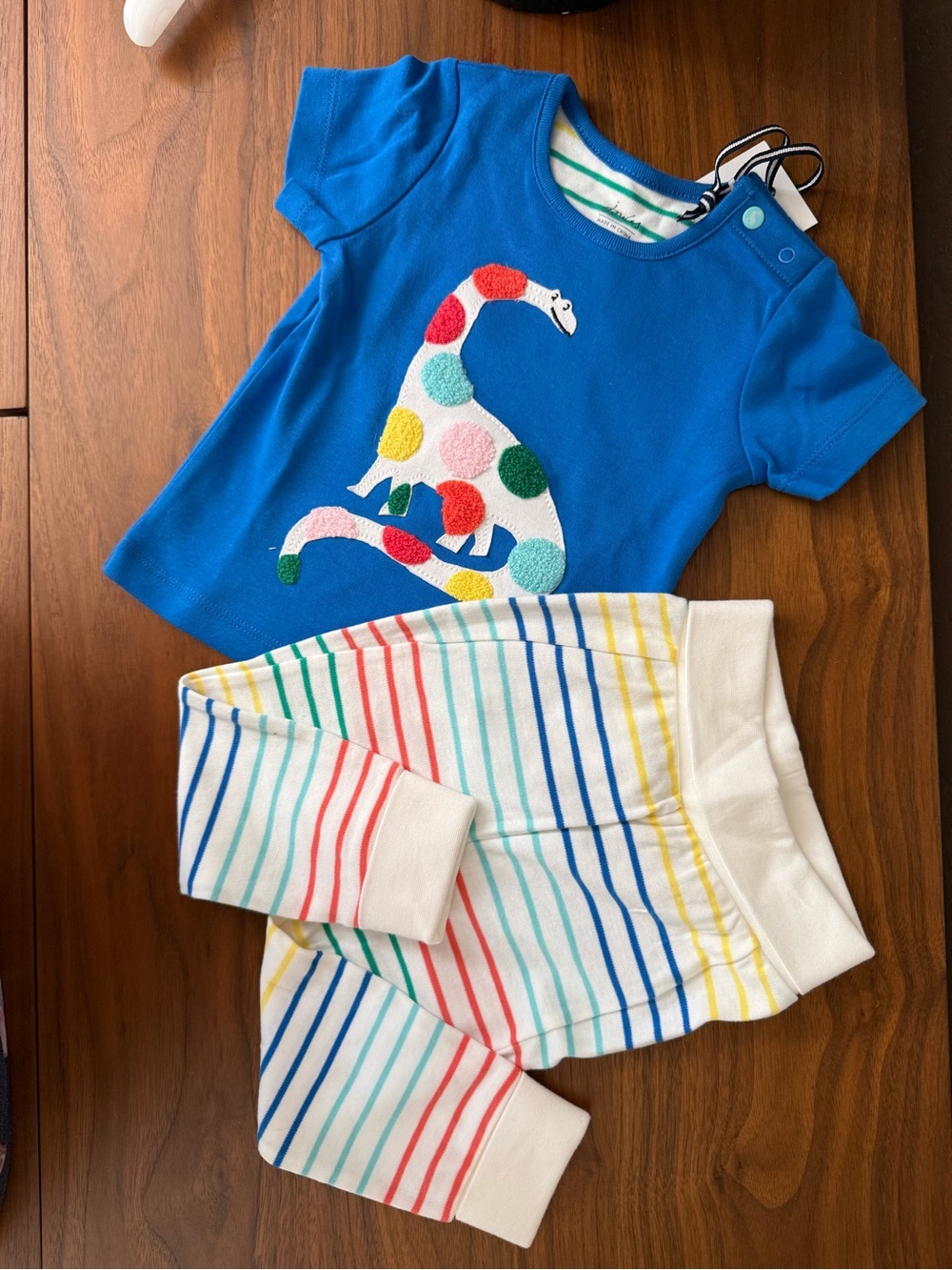 Discontinued Joules Baby Dinosaur 2pc Set